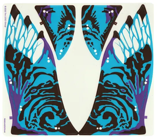 Plastic Sheet for Set 75572, Sheet 2 - (10082449/6370446)