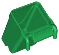 Green Duplo Container Garbage Can