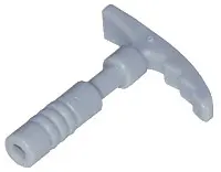 Light Bluish Gray Minifigure, Utensil Ice Axe - 3-Rib Handle