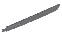 Dark Bluish Gray Propeller 1 Blade 16L with Axle (Sword Blade)
