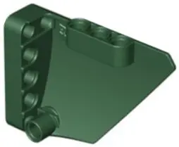 Dark Green Technic, Panel Fairing #13 Large Short Smooth, Side A
