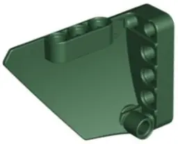 Dark Green Technic, Panel Fairing #14 Large Short Smooth, Side B