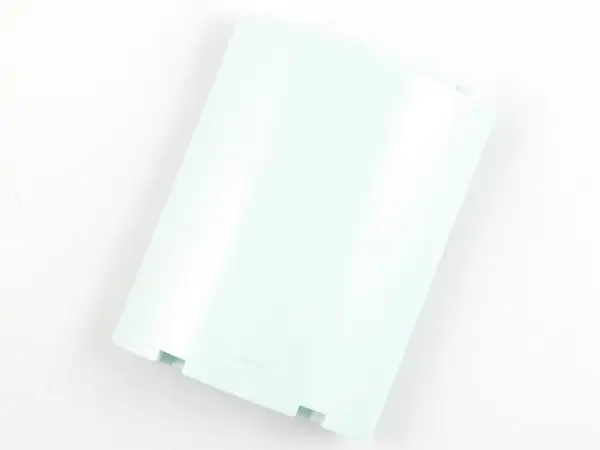 Light Aqua Cylinder Quarter 4 x 4 x 6