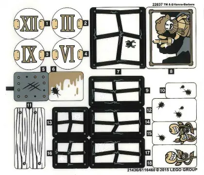 Sticker Sheet for Set 75904 - (21436/6116460)