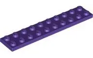 Dark Purple Plate 2 x 10