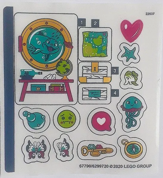 Sticker Sheet for Set 41410 - (67790/6299720)