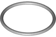 Bluish Gray Rubber Belt Medium (Round Cross Section) - Approx. 3 x 3