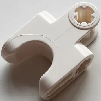 Technic, Axle Connector 2 x 3 with Ball Joint Socket - Closed Sides, Straight Forks with Closed Axle