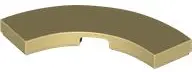 Tan Tile, Round Corner 3 x 3 Macaroni