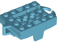 Medium Azure Vehicle, Base 4 x 5 Roller Coaster Car
