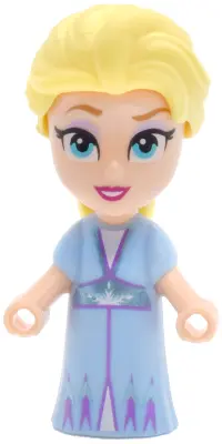 - Micro Doll, Bright Light Blue Dress, Open Mouth Smile