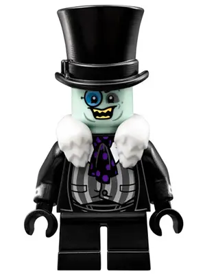The Penguin - White Fur Collar, Smile