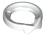 White Minifigure Neck Collar