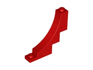 Red Arch 1 x 5 x 4 Inverted