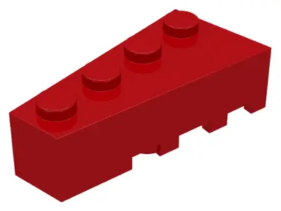 Red Wedge 4 x 2 Left