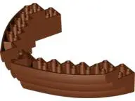 Reddish Brown Boat, Hull Brick 16 x 10 x 3