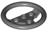 Dark Bluish Gray Technic, Steering Wheel Large