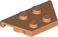 Nougat Wedge, Plate 2 x 4