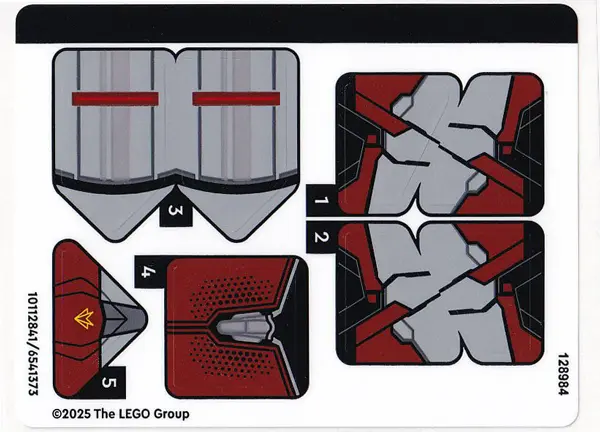 Sticker Sheet for Set 76323 - (10112841/6541373)