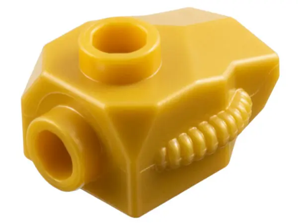 Pearl Gold Minifigure Hand Armor
