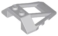 Light Bluish Gray Windscreen 4 x 4 x 1 Roll Cage