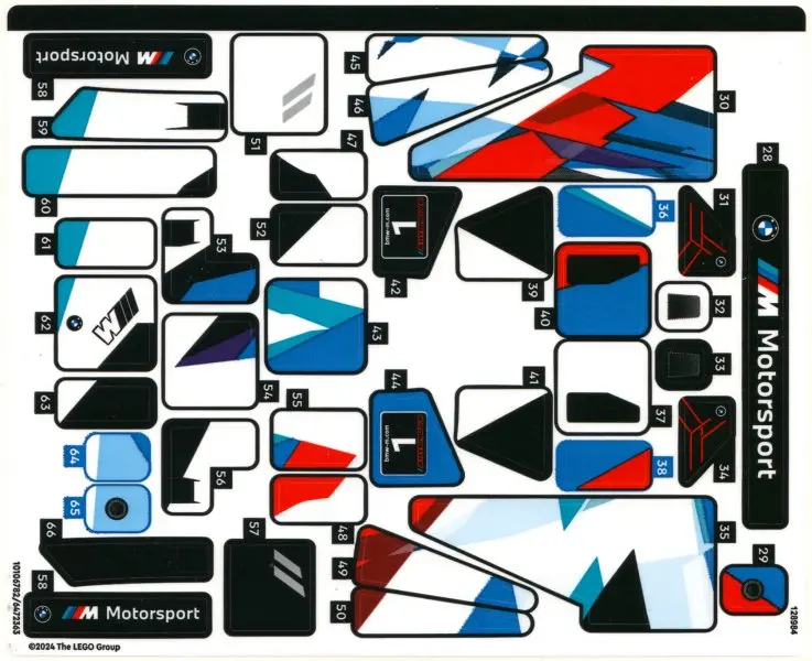 Sticker Sheet for Set 76922, Sheet 2 - (10106782/6472363)