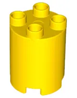 Yellow Duplo, Brick Round 2 x 2 x 2