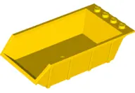 Yellow Vehicle, Tipper Bed 4 x 6, Solid Studs