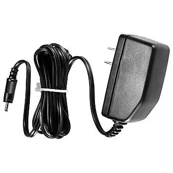 Black Electric Power Adapter / Transformer, Input: 120V AC / Output: 10V DC