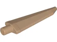 Medium Nougat Minifigure, Weapon Sword, Spike Flexible 3.5L with Bar End