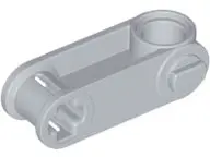 Light Bluish Gray Technic, Axle and Pin Connector Perpendicular 3L with Pin Hole