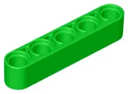 Bright Green Technic, Liftarm Thick 1 x 5