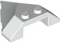 White Wedge 4 x 4 Pointed
