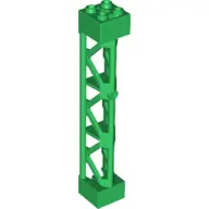 Green Support 2 x 2 x 10 Girder Triangular Vertical - Type 4 - 3 Posts, 3 Sections