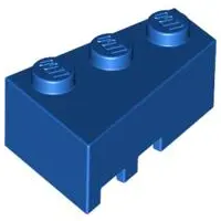 Blue Wedge 3 x 2  Right
