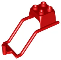 Red Duplo Animal Accessory Horse Harness