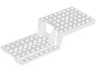 White Vehicle, Trailer Base 6 x 16 x 2 2/3 with 8 Holes