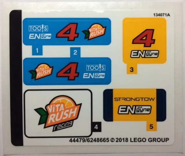 Sticker Sheet for Set 60218 - (44479/6248665)