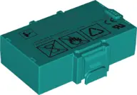 Dark Turquoise Electric Rechargeable Battery 7.3V - Mindstorms