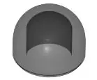 Brick, Round 1 x 1 x 2/3 Dome Top