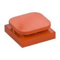 PLATE 2X2X2/3 W/ FUNCTION, NO. 1