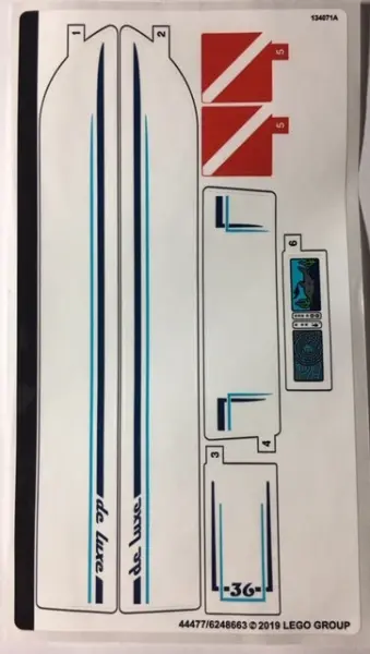 Sticker Sheet for Set 60221 - (44477/6248663)