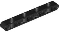 Black Technic, Liftarm, Modified Perpendicular Holes Thick 1 x 9
