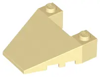 Tan Wedge 4 x 4 Taper with Stud Notches