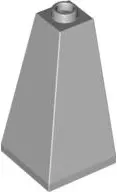 Light Bluish Gray Slope 75 2 x 2 x 3 Double Convex