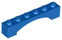 Blue Arch 1 x 6 Raised Arch