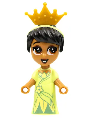 Tiana - Micro Doll, Pearl Gold Tiara