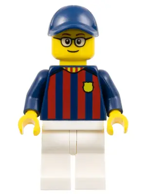 Soccer Fan - FC Barcelona, Male, White Legs