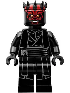 Darth Maul - Horns, Printed Legs, Open Mouth