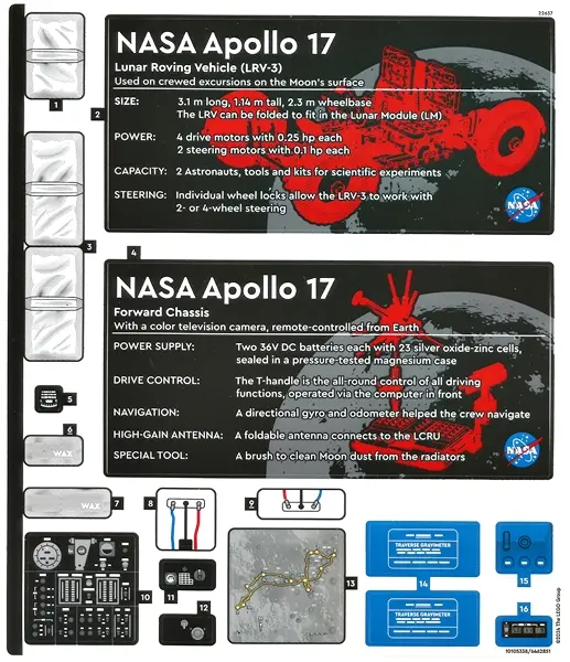 Sticker Sheet for Set 42182, Sheet 1 - (10105338/6462851)